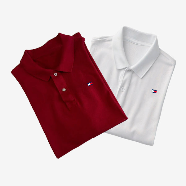 [KAUFEN 1, BEKOMMEN 2] Set aus 2 TH Essential Poloshirts