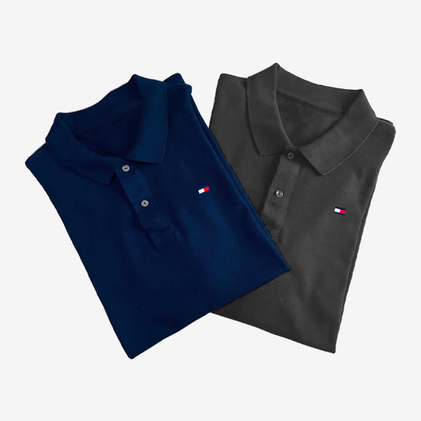 [KAUFEN 1, BEKOMMEN 2] Set aus 2 TH Essential Poloshirts