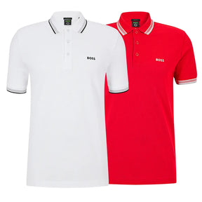 [KAUFEN SIE 1 ERHALTEN SIE 2] Kit 2 H. Boss Poloshirts